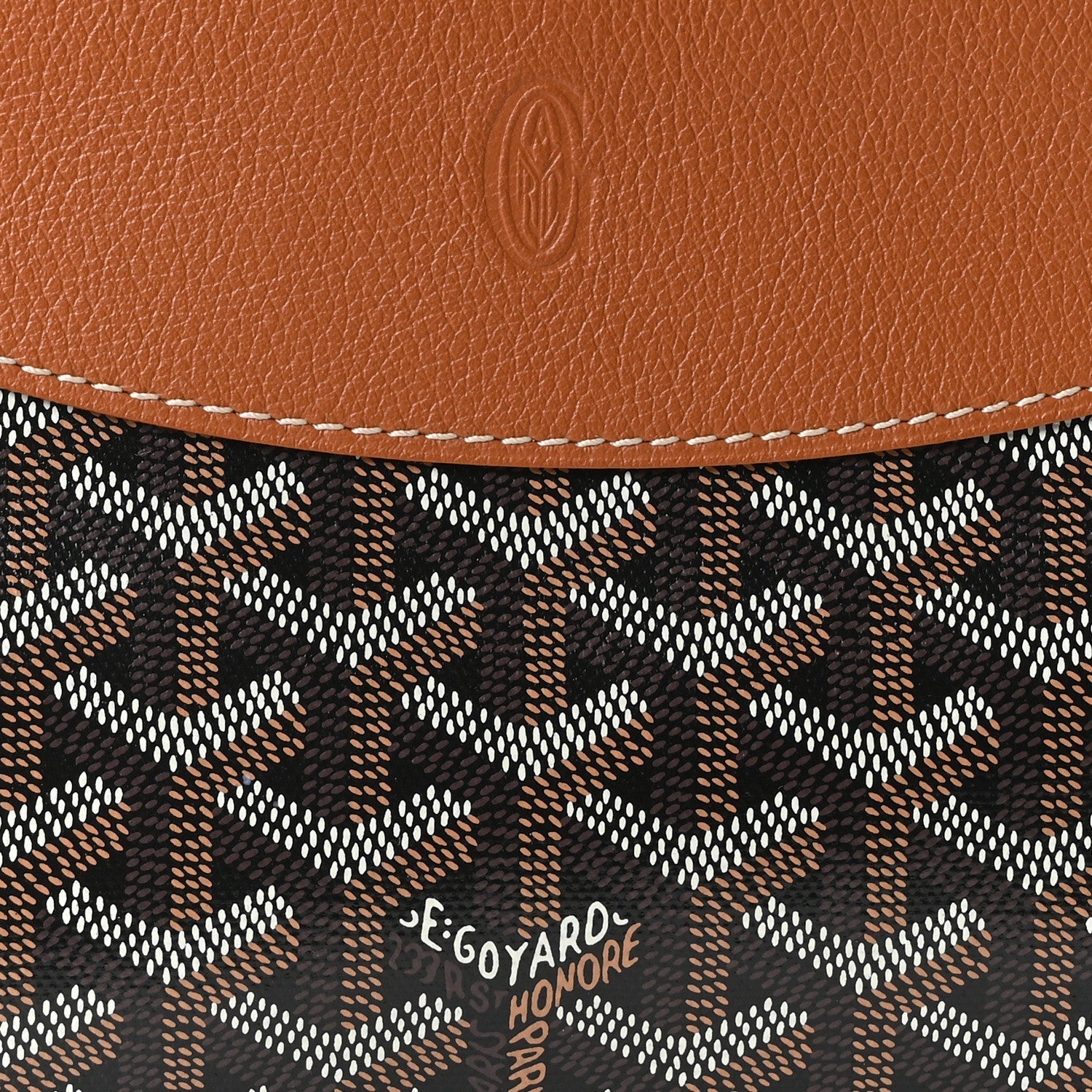 Goyardine Hirondelle Black Gold