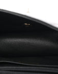 Caviar Quilted Mini Rectangular Flap Black