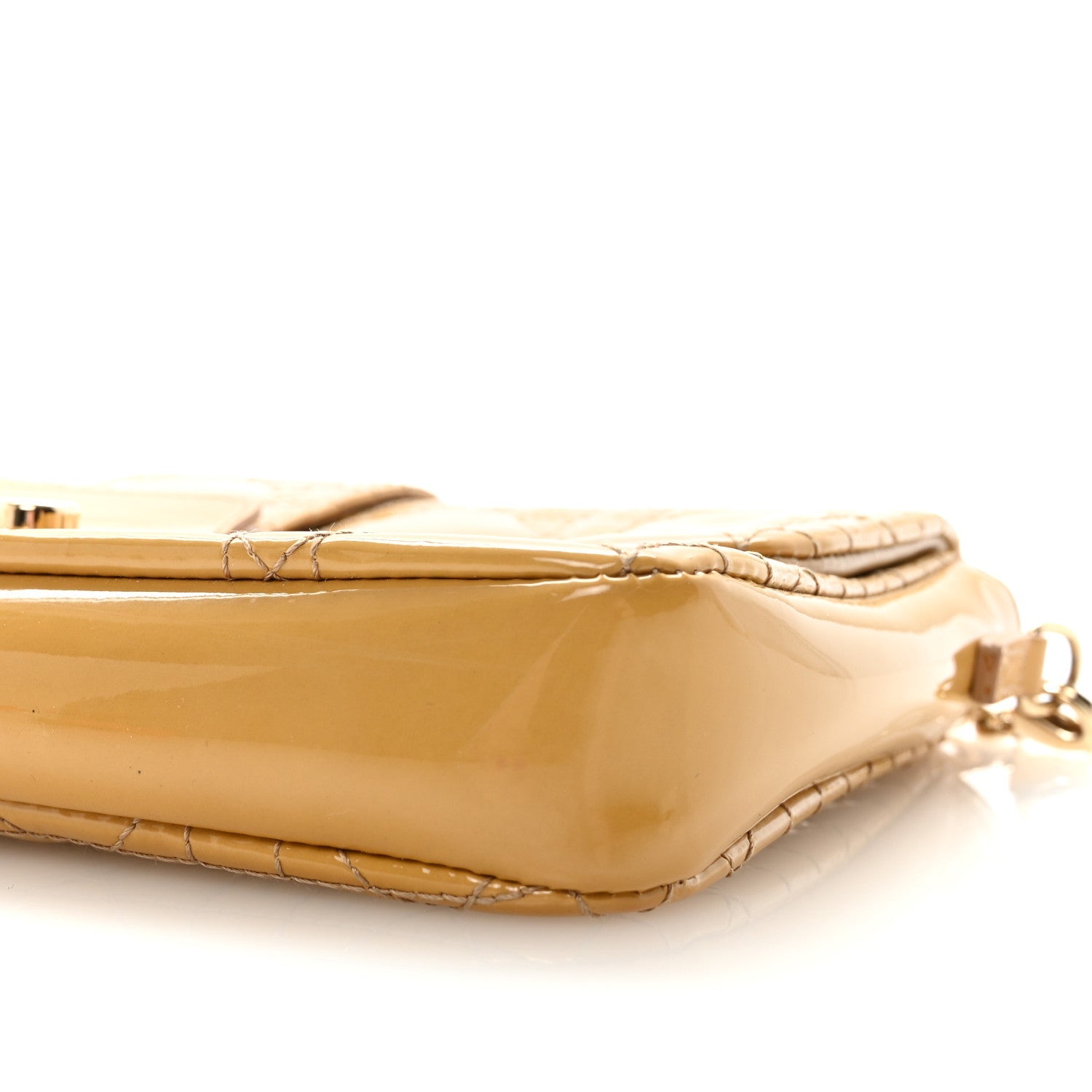 Patent Cannage Miss D1OR Promenade Pouch Yellow
