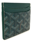 Goyardine Saint Sulpice Card Holder Green