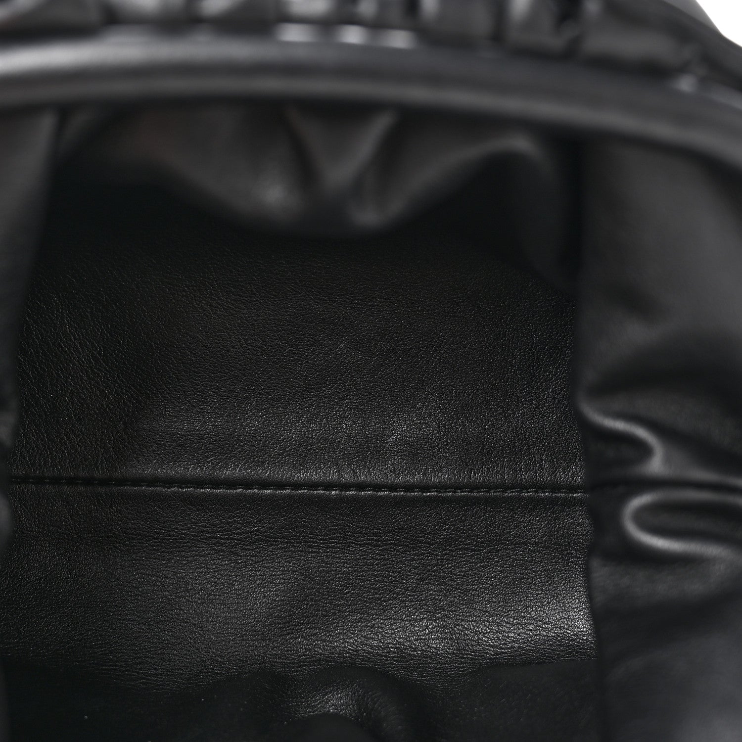 Butter Calfskin The Mini Pouch Black