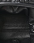Butter Calfskin The Mini Pouch Black