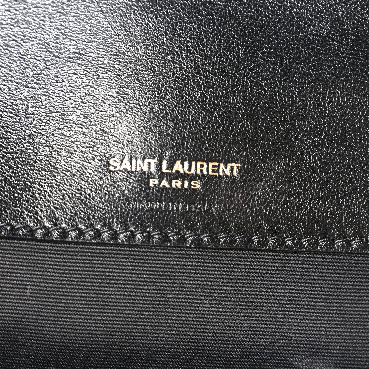 Lambskin Chevron Quilted Large LouLou Black