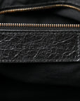 Agneau Giant 21 Rose Gold  Hardware Part Time Black