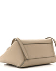 Grained Calfskin Nano Belt Bag Light Taupe
