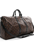 Monogram Macassar Keepall Bandouliere 55
