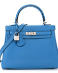 Togo Kelly Retourne 25 Bleu Frida