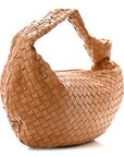 Nappa Intrecciato Small Jodie Caramel