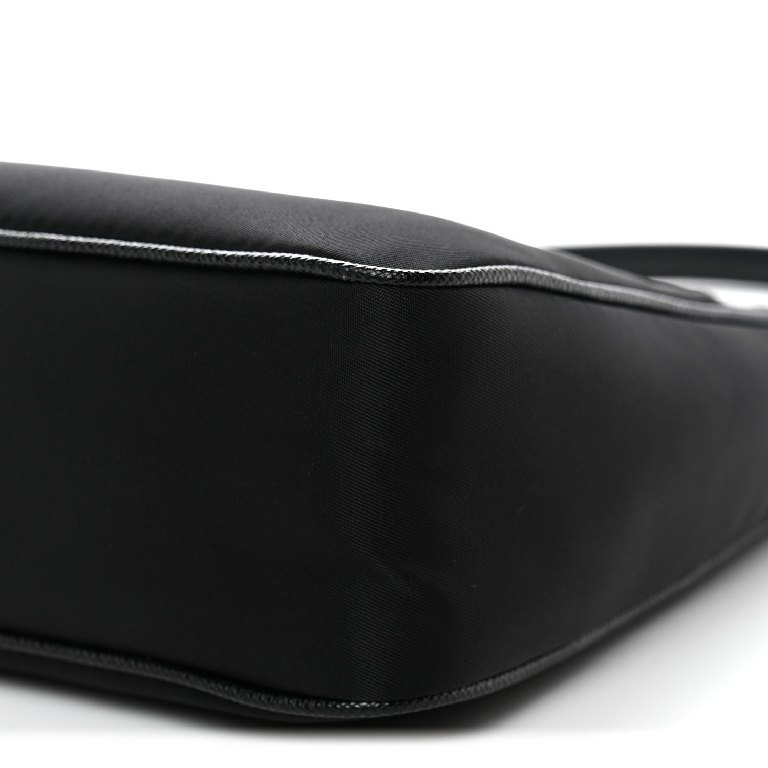 Tessuto Nylon Saffiano Mini Re-Edition 2005 Bag Black