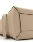 Grained Calfskin Micro Belt Bag Light Taupe