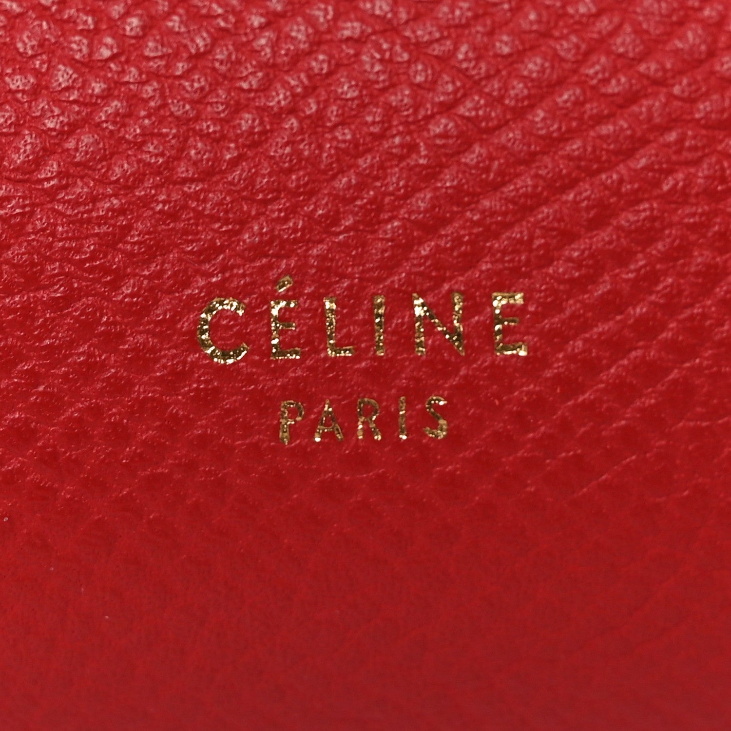 Grained Calfskin Mini Belt Bag Coquelicot