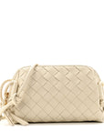 Nappa Intrecciato Concert Pouch Sea Salt