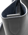 Baby Grained Calfskin Medium Phantom Luggage Kohl