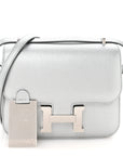 Metallic Chevre Chamkilight Constance 18 Argent