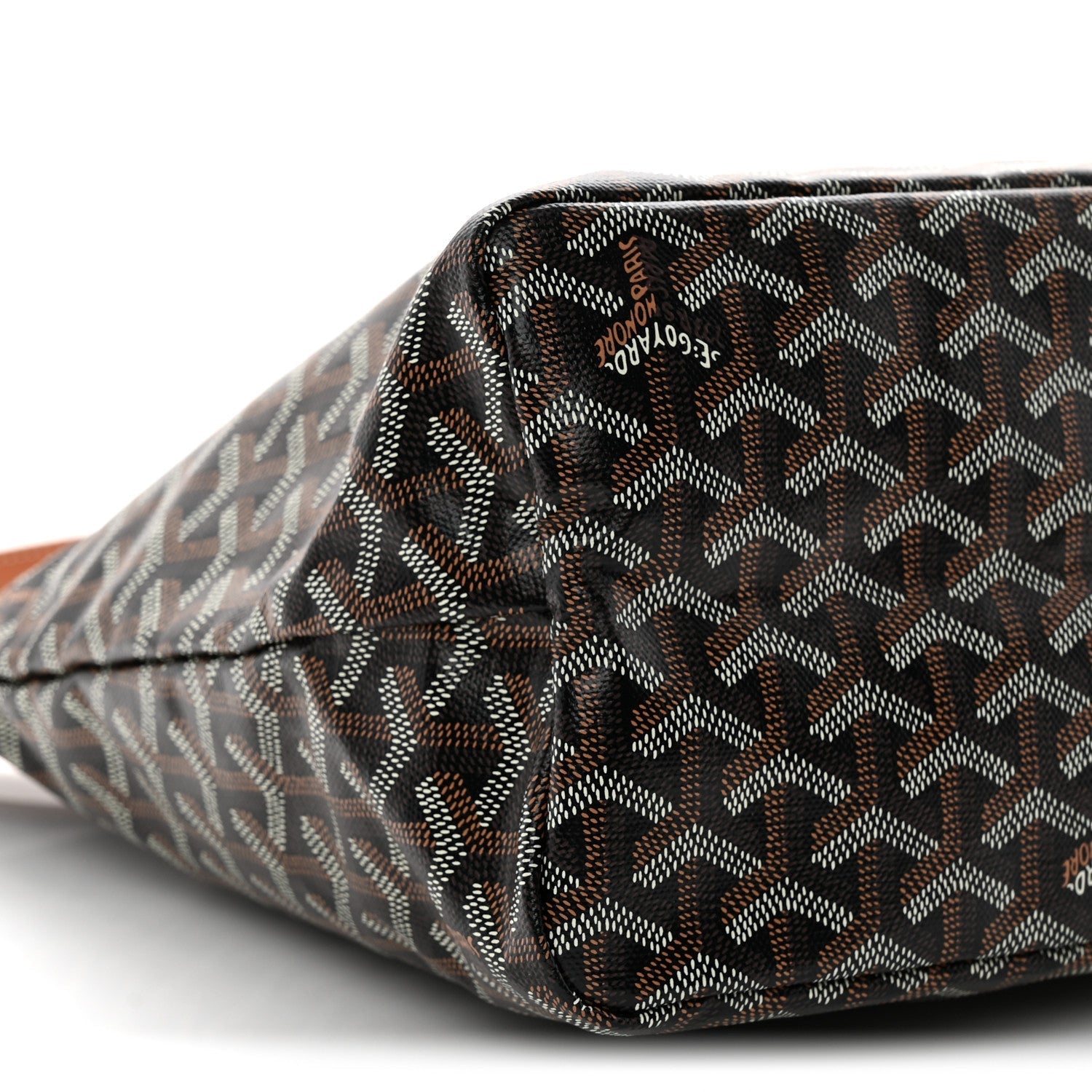 Goyardine Boheme Hobo Black Gold