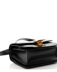 Box Calfskin Small Classic Box Flap Bag Black