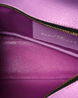 Grained Calfskin Small The Tote Bag Regal Orchid