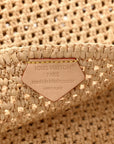 Raffia Calfskin By The Pool OnTheGo MM Natural