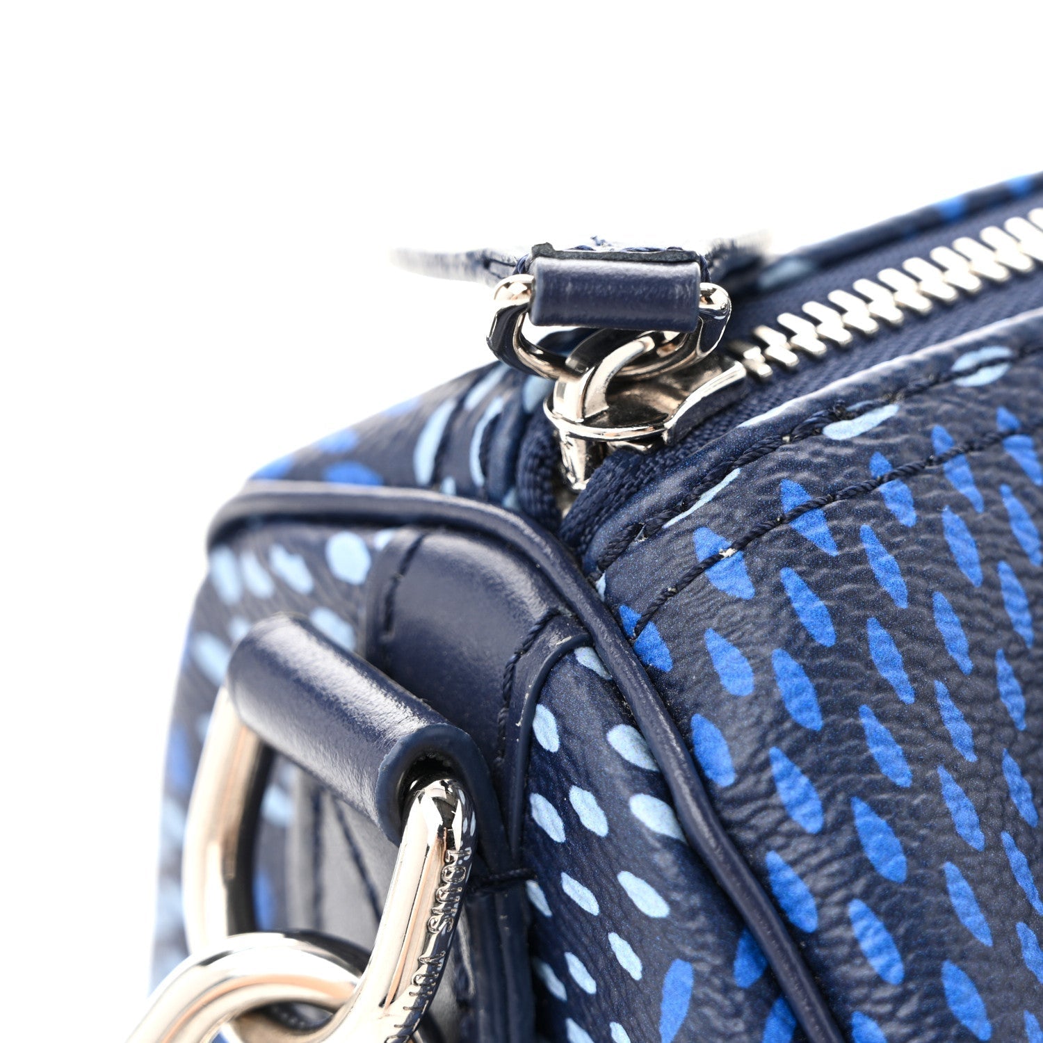 Damier Heritage Speedy Bandouliere 25 Blue