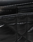 Calfskin Macrocannage Large Caro Bag Black