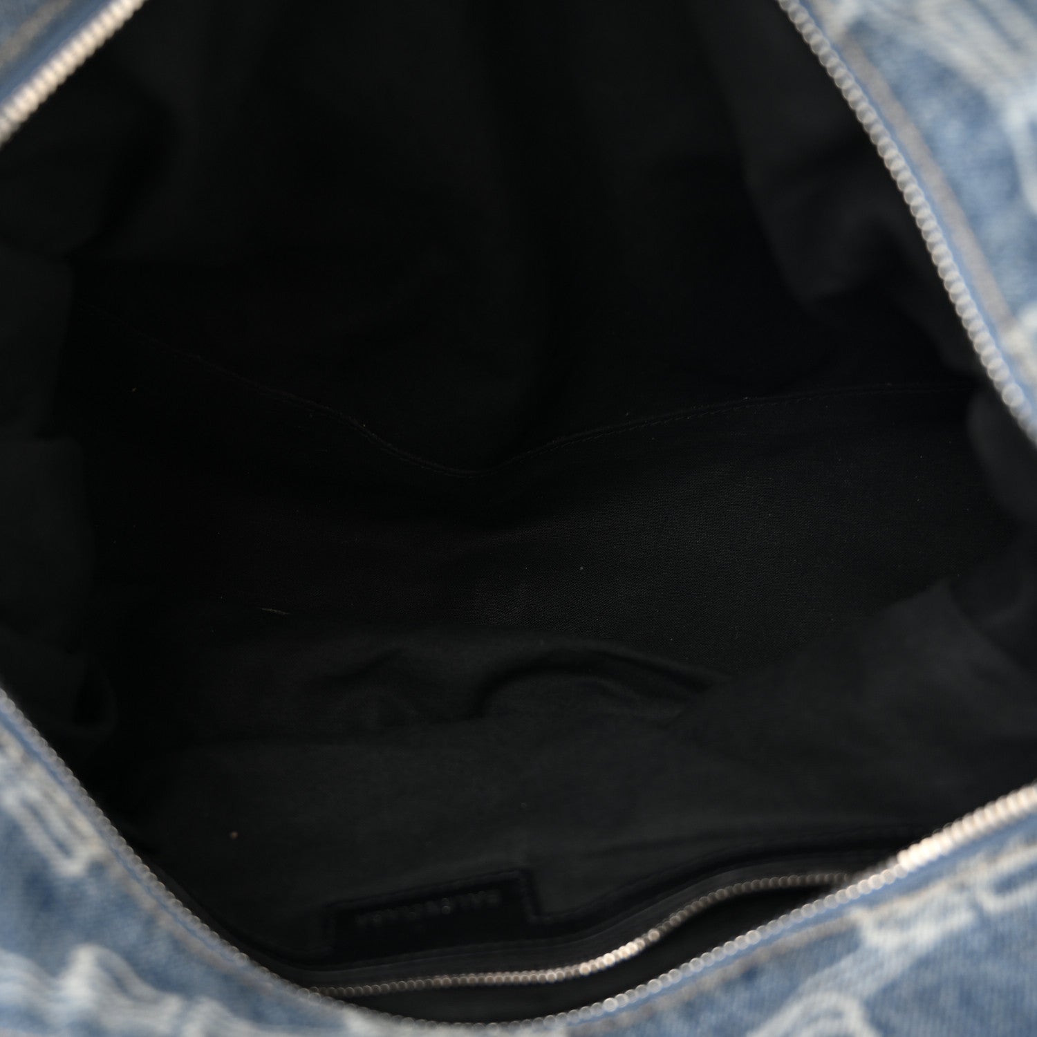 Denim BB Monogram Neo Cagole City Handbag Blue
