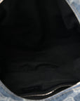 Denim BB Monogram Neo Cagole City Handbag Blue