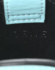 Calfskin Elephant Pouch Crossbody Bag Light Blue
