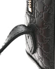 MicroGCCIssima Mini Bree Messenger Bag Black