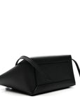 Grained Calfskin Nano Belt Bag Black