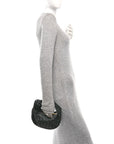 Nappa Intrecciato Mini Jodie Dark Moss