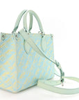 Empreinte Monogram Summer Stardust Onthego PM  Water Green