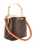 Monogram Shearling Cozygram Neonoe BB