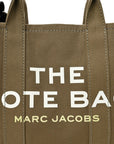 Cotton Canvas Medium The Traveler Tote Bag Slate Green