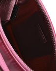 Tessuto Nylon Saffiano Mini Re-Edition 2005 Bag Begonia