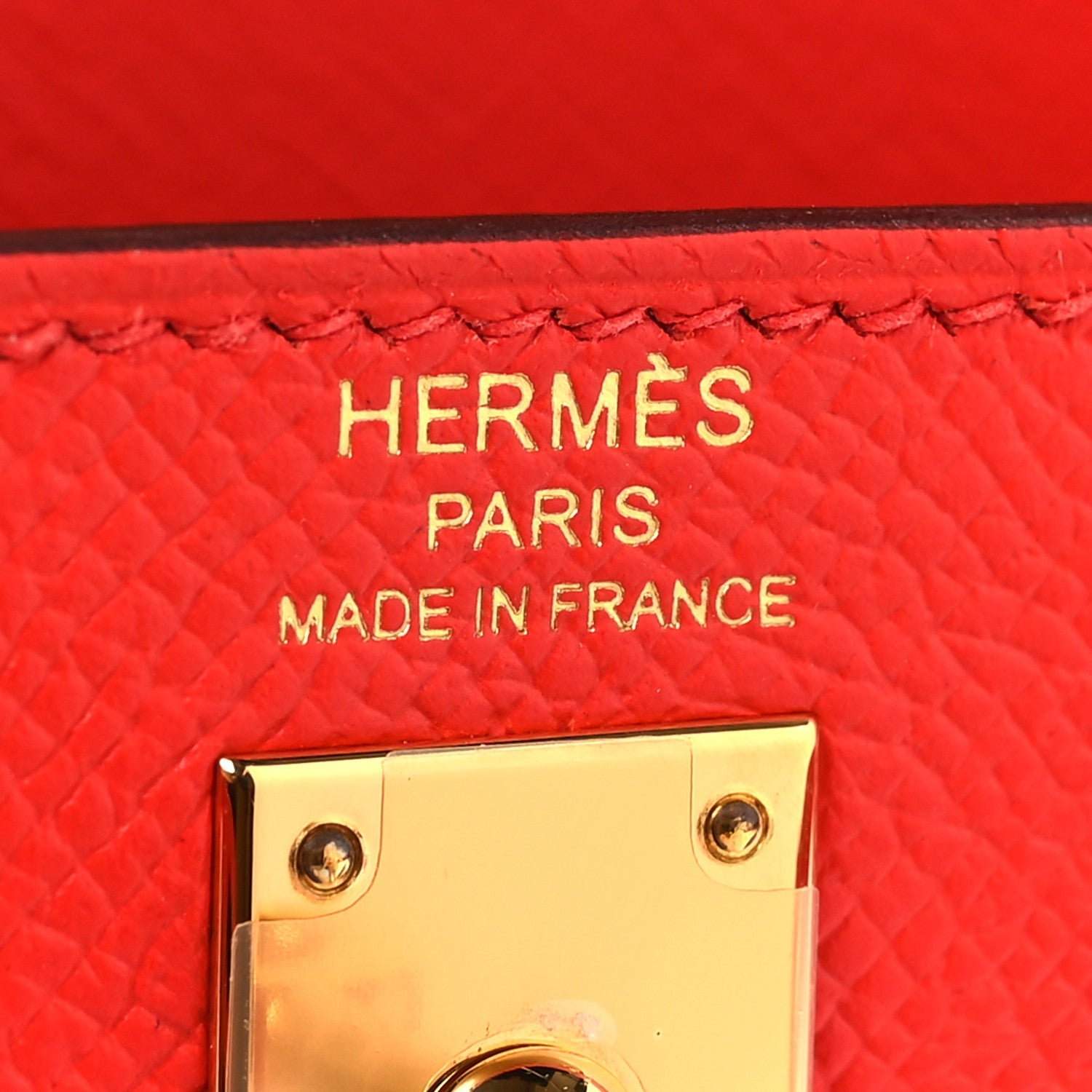 Epsom Kelly Sellier 25 Rouge De Coeur