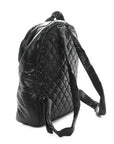 Nylon Quilted Coco Cocoon Backpack Black