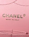 Caviar Quilted Jumbo Double Flap Pink