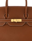 Chevre de Coromandel HAC Birkin 36 Gold