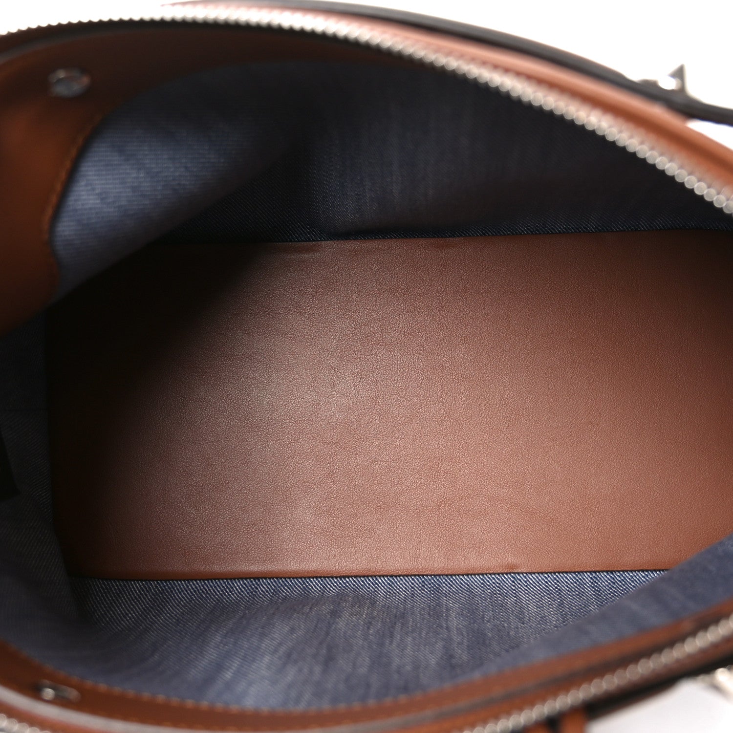 Denim Vitello Grace FF Mini By The Way Boston Bag  Blue