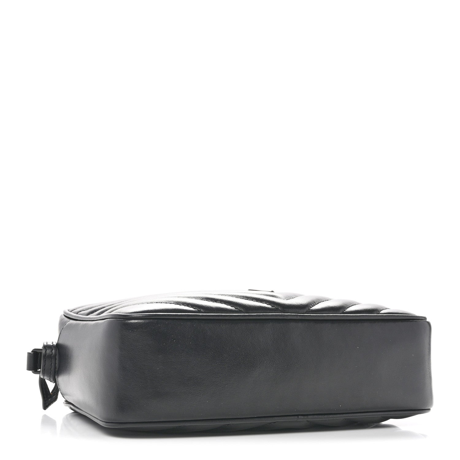 Calfskin Matelasse Monogram Monochrome Lou Camera Bag Black