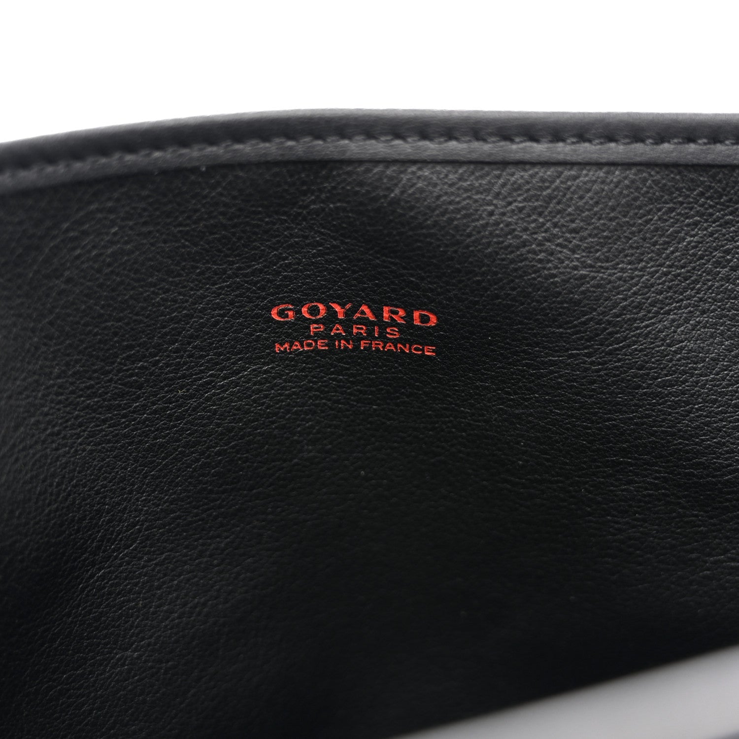 Goyardine Reversible Mini Anjou Black