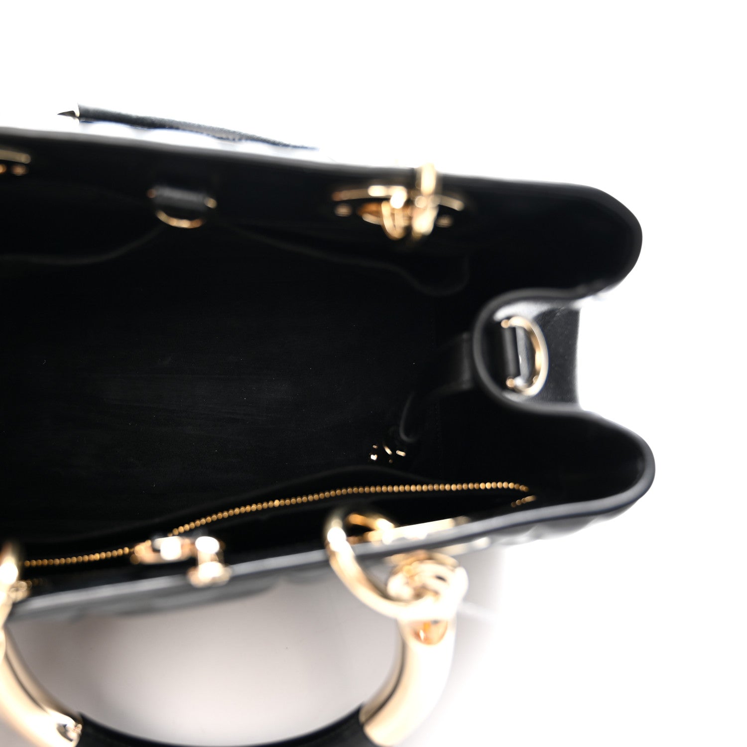 Lambskin Cannage The Lady 95.22 Black