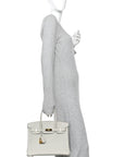 Togo Birkin 30 Gris Perle