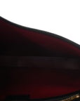 Calfskin Small Jackie Shoulder Bag Black
