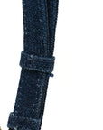 Denim Cannage Small Caro Bag Blue