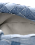 Nappa Denim Effect Intrecciato Mini Jodie Denim