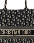 Oblique Large Book Tote Blue Multicolor