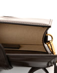 Smooth Calfskin Le Bambino Dark Brown