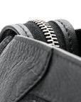 Agneau Classic Silver Hardware City Black