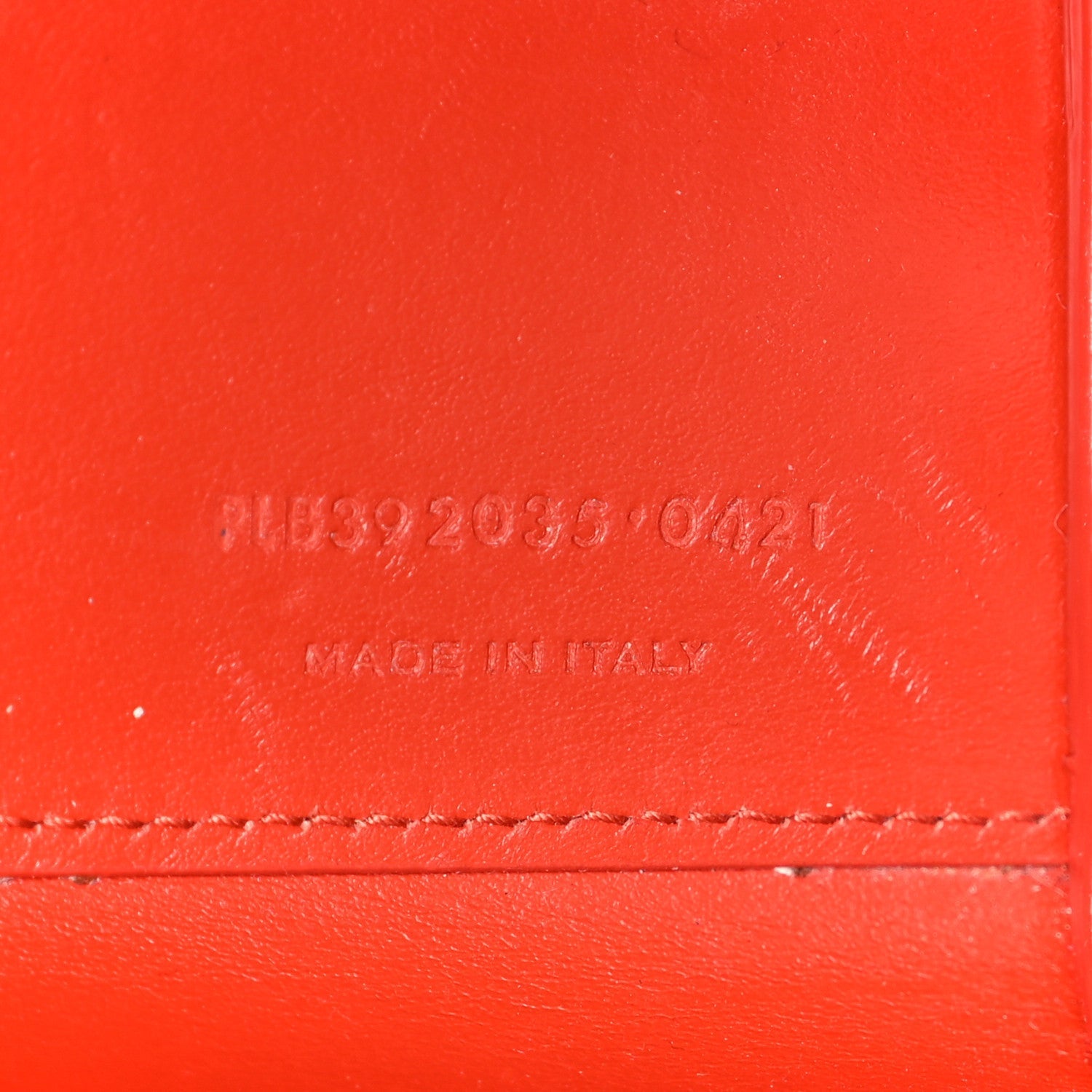 Grain de Poudre Nano Sac De Jour Red Orange